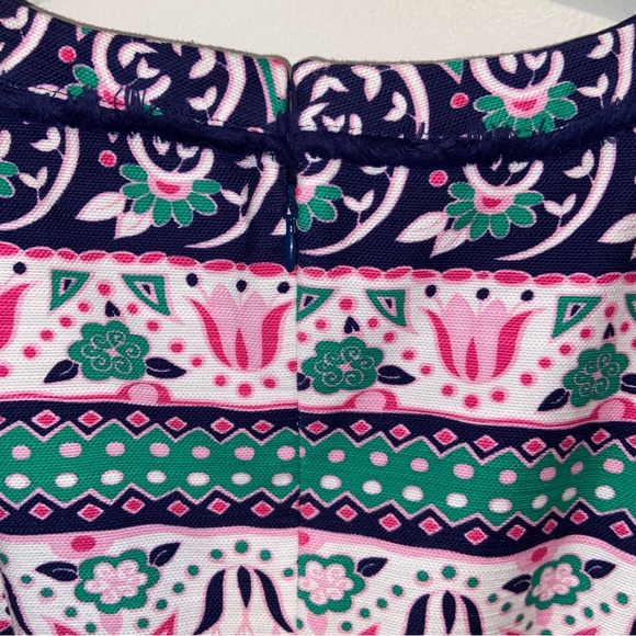 Talbots Dress Womens Size 8 Petite Sleeveless Sheath Colorful Multicolor Floral - Picture 7 of 14